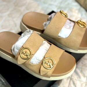 Coach sandals